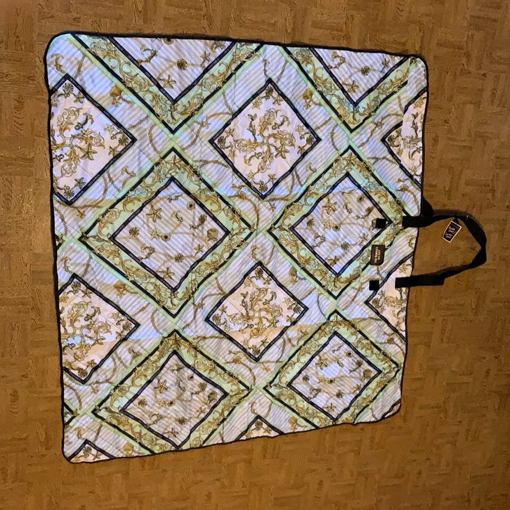 57 X 52 Victoria’s Secret pack blue beach blanket